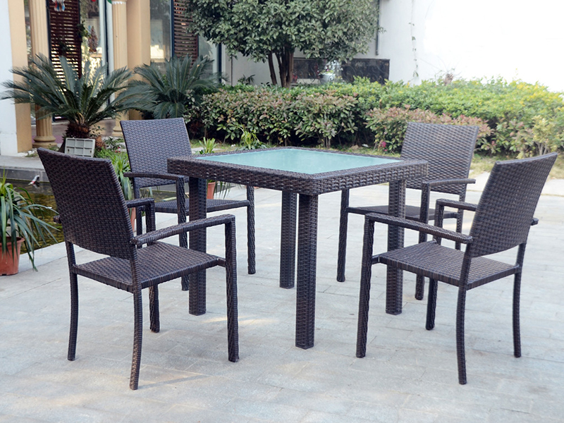 Rattan étkezőhely YQR-055