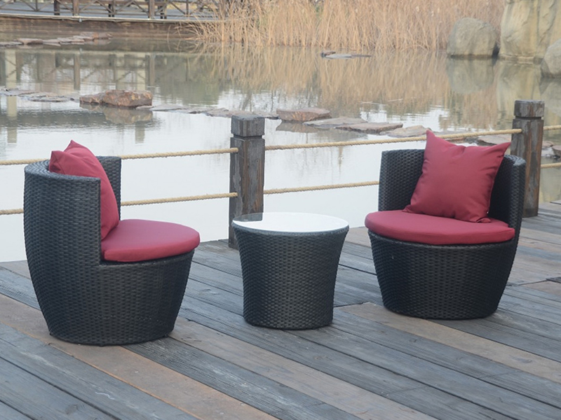 Rattan kanapé készlet yqr-173a