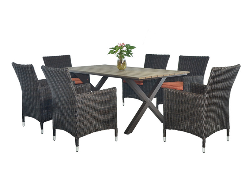 Rattan étkezőkészlet yqr-229