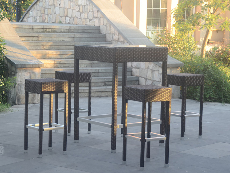 Rattan étkezési készlet yqr-465