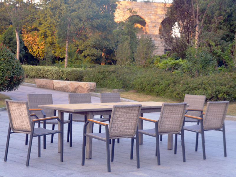 Rattan étkezési készlet yqr-482