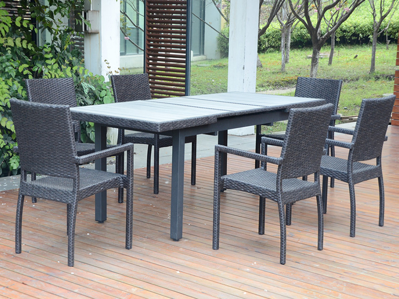 Rattan étkezési készlet yqr-502