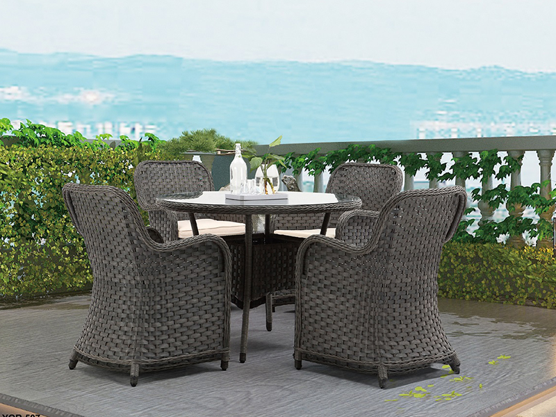 Rattan étkezőhely YQR-507