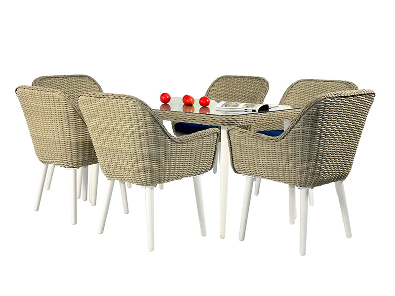 Rattan étkezési készlet yqr-706